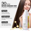 Keratin Professional Hair Treatment, 1000ml/33.8fl oz, Straightening and Smoothing Formula for Frizzy Hair, Long-Lasting Results 4-6 Months.Salon Use view 3