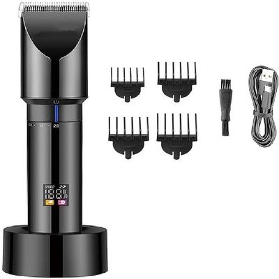 YHNNH Men's Hair Clipper, Rechargeable Electric Cordless Beard Trimmer, Adjustable Beard Trimmer Tool.
