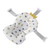 ANGGREK Baby Bath Cushion Pad, Soft Floating Infant Support Pillow with 3 Adjustable Straps, Comfort for Newborns 0-12 Months in Standard Plastic Tubs view 4
