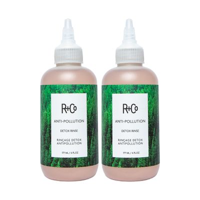 R+Co Teacup Anti-Pollution Detox Wash 2 Pack  Clarifying Shampoo for Hair & Scalp  Removes Impurities, Pollution, and Build-Up for All Hair Types