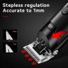YHNNH Men's Professional Hair Clipper, Rechargeable Hair Trimmer, Suitable for Shavers, Hair Clippers, and Hair Cutting Machines. view 4