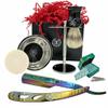 Men's Shaving Gift Set | Wet Shaving Kit de Afeitado de Lujo para Hombres, Unique Multi-Color Shavette, Stainless Steel & 100 Blades Gift Idea For Him view 1