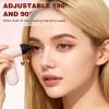 2 Pcs Gel Eyeliner Pencil Set, 2025 New Foldable Eyeliner Stamp for Perfect Wings, Waterproof Eyeliners Tool, Smudge Proof Eyeliners Pen for Beginners (Black + Black) view 2
