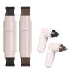 2 Pcs Gel Eyeliner Pencil Set, 2025 New Foldable Eyeliner Stamp for Perfect Wings, Waterproof Eyeliners Tool, Smudge Proof Eyeliners Pen for Beginners (Black + Brown) view 1