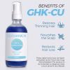 GHK-Cu Peptide, GHK-Cu Copper Peptide Hair & Scalp Serum  2400mg, Dry Scalp Moisturizer Spray, 4% Copper Peptides  Fast-Absorbing, Water-Based Formula for Hair Softness & Shine view 2