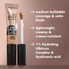 e.l.f. Soft Glam Satin Concealer, Medium Coverage For Blemishes & Under-Eye, Crease-Resistant, Long Lasting, Vegan & Cruelty-Free, 22 Light Warm view 2
