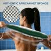 African Net Sponge, 1 Piece Exfoliating Scrubber Bath Sponge for Smooth Skin, Back Scrubber Loofah Washcloth, with Travel Bag (Purple, 42 in) view 3