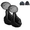 2 in 1 Wrap Cap Hair Net and Scarf,Reversible Adjustable Tie Band Wrap Cap Bonnet,Double Layered Silk Press Long Hair Hat (2) view 1