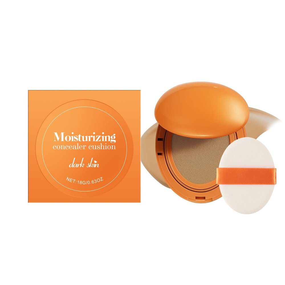 Air Cushion BB Cream Foundation 3 Shades Tinted Moisturizing Waterproof Long-lasting Nude Natural Concealer, Oil Control BB Cream Makeup (Nude)