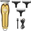 YHNNH Men's Professional Hair Clipper, Metal Body Trimmer, Rechargeable Electric Hair Clipper, for Home Salon Use by Barbers. view 1