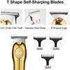 YHNNH Men's Professional Hair Clipper, Metal Body Trimmer, Rechargeable Electric Hair Clipper, for Home Salon Use by Barbers. view 2