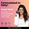2.O.h.! Italian Reconstruction Hair Mask for Frizzy Hair, Hair Mask for Damaged Hair with Deep Conditioning Concentrate, Repair Mask for Dry Hair, Argan Oil Hair Spa Cream for Women and Men, 1 Count view 2