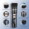 YHNNH Professional Hair Clippers for Men, LCD Professional Barber Shop Adjustable Cordless USB Electric Rechargeable Hair Trimmer Powerful Clipper Cutting view 2