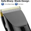 YHNNH Professional Hair Clippers for Men, LCD Professional Barber Shop Adjustable Cordless USB Electric Rechargeable Hair Trimmer Powerful Clipper Cutting view 4