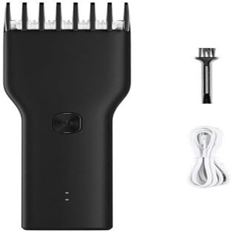 YHNNH Men's Professional Hair Clipper, Wireless Fast-Charging Ceramic Core Hair Clipper, Professional Home Electric Haircutting Machine(Black)