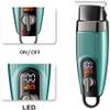 YHNNH Professional Hair Clippers for Men, Trimmer for Adjustable Body Beard Clipper Electric Rechargeable Haircut Machine Barber(Light Blue) view 3
