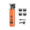 Men's Hair Clipper & Beard Trimmer Multi-Functional Hair Cutting Machine, Professional Barber Shaver Razor for Grooming(V08 Orange) view 1