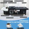 Head Spa Equipment with Fumigation, Massage Bed with Water Circulation, Shampoo Bed for Barbershop, Salon Station, Massage Parlor, Pedicure Shop, Wellness Resort view 3