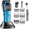 YHNNH Men's Professional Hair Clipper, Powerful Adjustable Electric Hair Clippers, Metal Casing, USB Charging. view 1