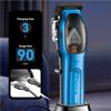 YHNNH Men's Professional Hair Clipper, Powerful Adjustable Electric Hair Clippers, Metal Casing, USB Charging. view 4