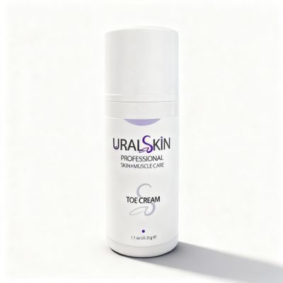 UralSkin Toe Cream for Dancers, Skaters, Gymnasts and Other Athletes Quick Relief for Active Feet | 1 fl oz US