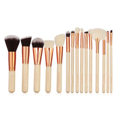 15pcs Makeup Brushes Set Cosmetics Powder Foundation Eyeshadow Make Up Beauty Tool