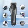 YHNNH Men's Professional Hair Clippers, Adjustable Wireless Rechargeable Hair Clippers, Electric Gradient Trimmer view 3