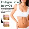 Collagen Lifting Body Oil with Hydrating Formula for Neck, Chest, Arms, Thighs, 3.38 Fl Oz, Silky Texture for Fresh and Luminous Skin view 3