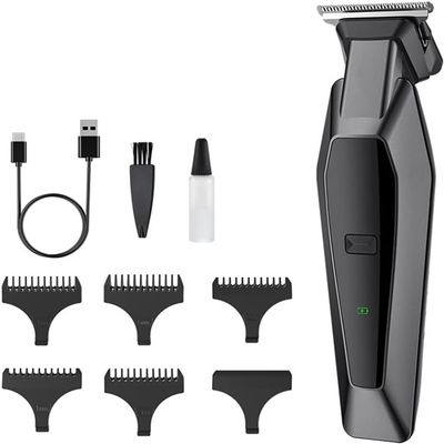 YHNNH Men's Professional Hair Clipper, Grooming and Shaving Hair Trimmer, LCD Digital Display Electric Hair Clipper