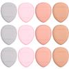 TEHAUX 12pcs Mini Makeup Blending Powder Puff Comfortable Finger Tip Cosmetic Sponges for Loose Powder and Foundation Application Portable Skin-friendly Suitable for Women view 1