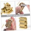 PRETYZOOM Professional Eyebrow Pencil Sharpener Cosmetic Sharpener for Eyeliner Lip Liner and Makeup Pencils Portable Lightweight Beauty Tool view 4