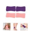 Baluue 4Pcs Foot Files Pumice Stone Callus Remover Pedicure Scrubber for Hard Skin Removal Foot Care Tools with Gentle Grinding Surface view 4