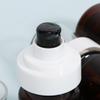 LOORGVEL 3Pcs Brown Empty Pump Bottles for Cosmetics Essential Oil Press Bottles Portable Travel Leak-resistant Pet Lotion Dispenser Containers for Perfume Nail Oil view 2