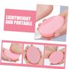 SOLUSTRE Portable Foot Scrubber Callus Remover for Feet Pink Exfoliating File with Advanced Grinding Technology for Smooth Heels and Dead Skin Removal Lightweight and Ergonomic Design view 2