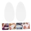 Baluue 2Pcs Glass Foot Scrubber Callus Remover for Dead Skin Removal Transparent Foot Scraper Tools Suitable for Elderly Waiters Athletes and High-Heel Wearers view 2