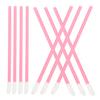 HAMPPLIES 100pcs Pink Lip Gloss Brushes Lipstick Applicators Soft Bristles Precise Makeup Tools for Lips and Eyelash Extensions Portable Beauty Accessories for Travel and Daily Use view 1