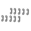 Baluue 10 Pcs Nail Art Brushes Small Fingernail Cleaning Tools Lightweight for Manicure Salon and Home Use view 1
