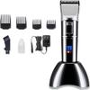 YHNNH Men's Professional Hair Clippers, Rechargeable Electric Clippers for Barbershops, Titanium Blade Hair Clippers view 1