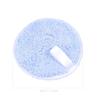 YUYUETIME 3Pcs Reusable Soft Makeup Removal Pads Comfortable Round Face Cleansing Puff for Gentle Exfoliation and Oil Control Washable Cosmetic Pads in Yellow Pink Blue view 4