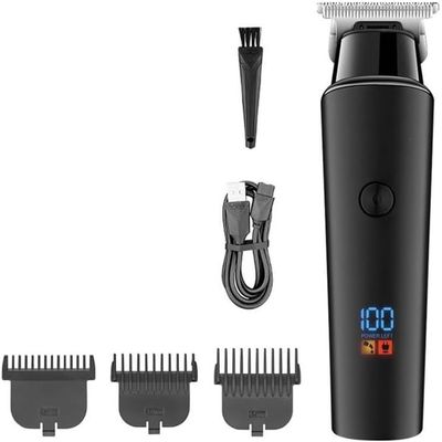 YHNNH Men's Hair Clipper, Electric Cordless Beard Trimmer, Professional Hair Clipper, Rechargeable Kit