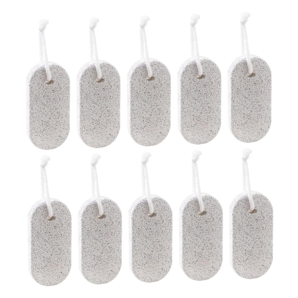 Zerodeko 20PCS Volcanic Pumice Stone Foot File Dead Skin Removers Exfoliating Foot Care Stones for Callus Removal and Smooth Personal Use