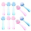 PRETYZOOM 10pcs Long Handle Fingernail Cleaning Brushes Multifunctional Scrubbing Brush for Nails Hands Kitchen Bathroom Plastic Grip Portable Nail Dirt Dust Remover view 1