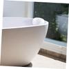 Abaodam Luxury Suction Cup Bathtub Headrest Pillow for Spa Bathing Non-Slip PU Material Soaking Tub Cushion Supports Neck and Head Fits Bathtubs for Comfortable Relaxation and Use view 2