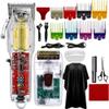 YHNNH Men's Professional Hair Clipper, 2-in-1 Transparent Rechargeable Hair Clipper and Shaver Trimmer, Beard Trimmer with LCD Display. view 1