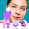 Baluue 2pcs Silicone Cooling Roller for Face Soothing and Skin Tightening Skin Care Tool for Deep Tissue Massage and Serum Absorption Portable Beauty Treatment for Home and Travel view 2