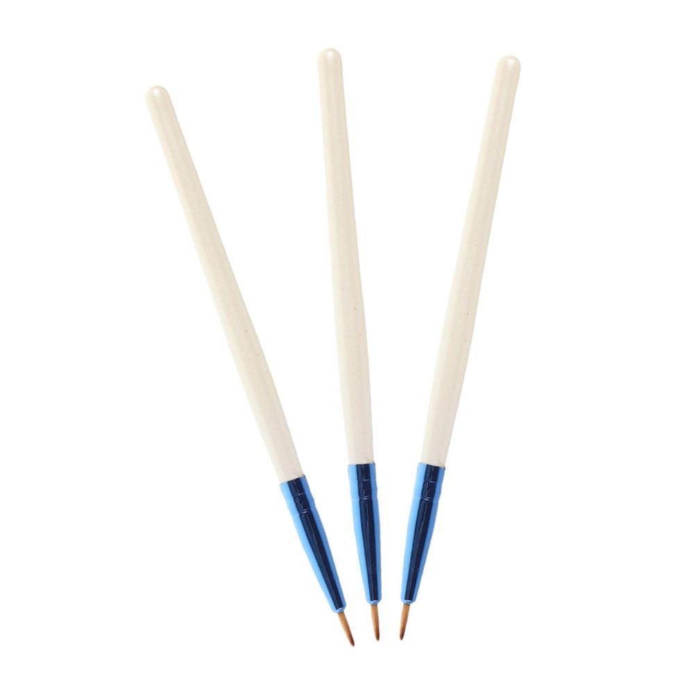 Baluue 3pcs Ultrafine Precision Eyeliner Brush for Detailed Aegyosal Effect Versatile Cosmetic Tool for Eyeliner Concealer Eyeshadow Suitable for Professional and Personal Makeup Use