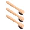 CTIRCHIU 3pcs Soft Bristle Facial Brush with Wood Handle for Men and Women Deep Cleansing Exfoliator Brush for Sensitive Skin for Travel and Daily Skincare view 1
