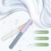 BIUDECO 2pcs Portable Mini Lip Brush with Cap Ergonomic Makeup Applicators for Women Versatile Lipstick and Eyeshadow Brush for Travel and Daily Use view 2
