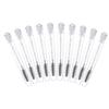 UKCOCO 10Pcs Disposable Mascara Wands with Tube Eyelash Applicators for Eyelash Extension and Brow Combing Clean Makeup Brushes for Travel and Professional Use view 1