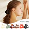 WRITWAA 6Pcs Small Square Claw Clips for Thick Hair Non-slip Hair Styling Accessories for Women and Daily Use and Special Occasions Mixed Colors view 3